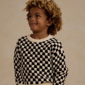 Rylee + Cru Aspen Checkered Sweater